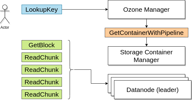 Ozone Manager Read Path